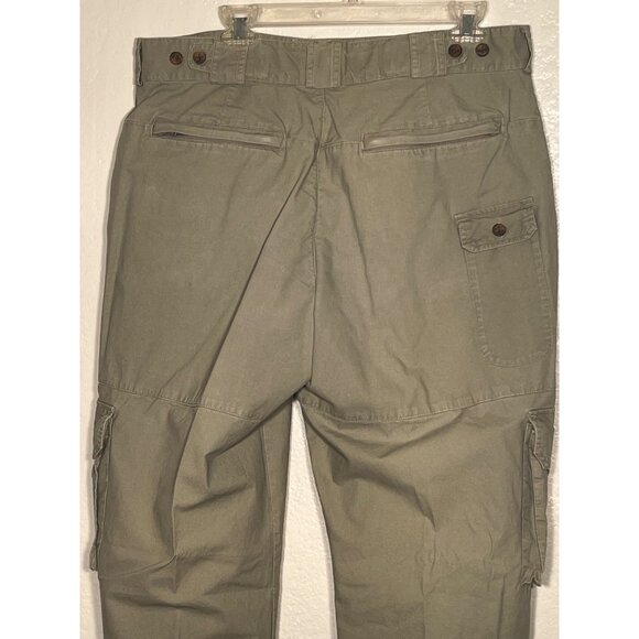 Cabelas Cargo Pants 38x32 Reg 900842 Tan Extra Pockets Outdoors Relaxed Comfort - Picture 10 of 16